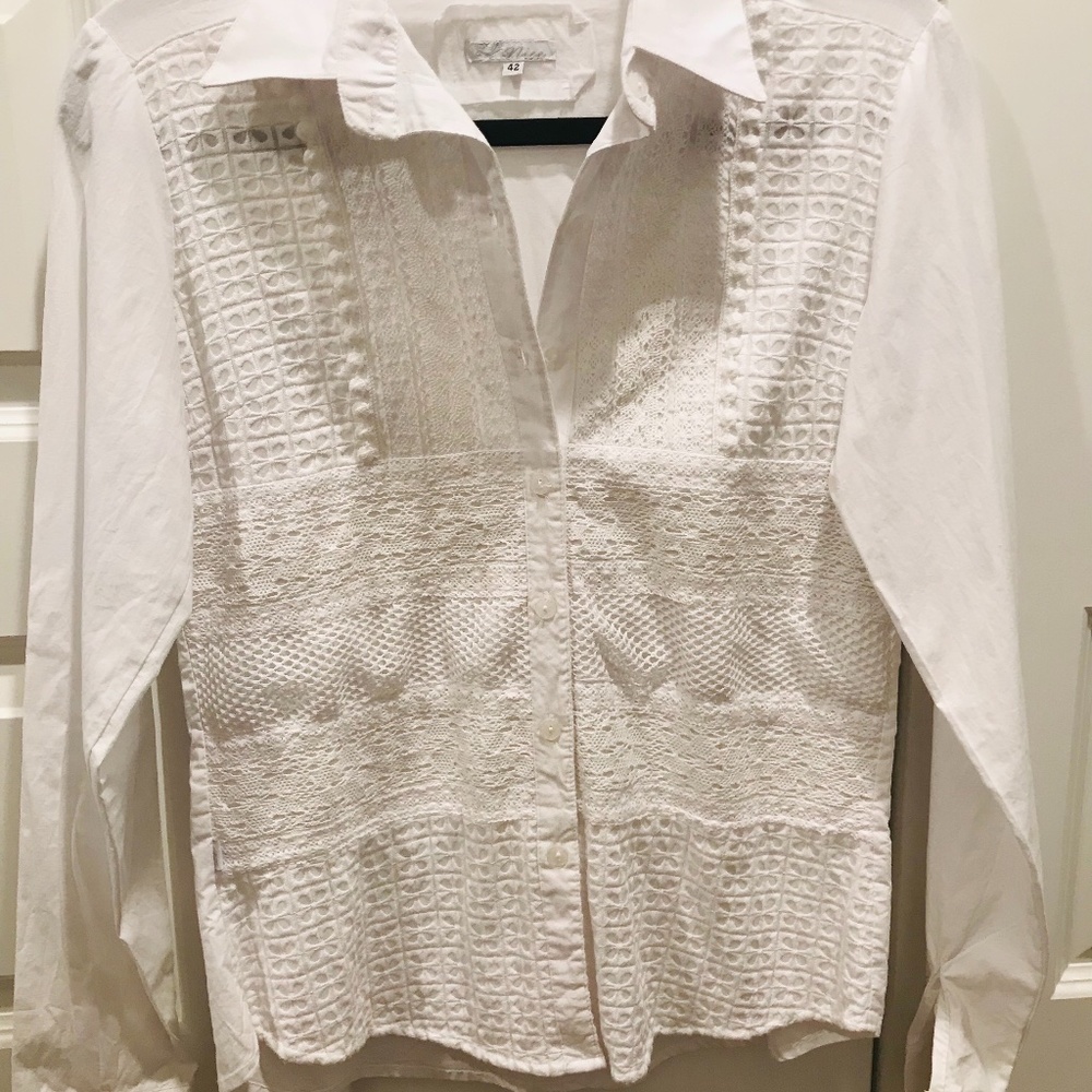 White button down shirt